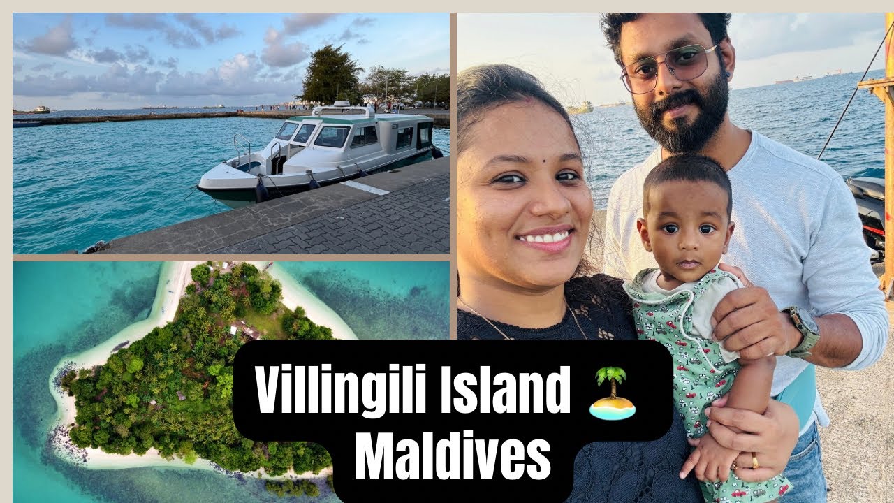 മാലിദ്വീപിലെ villingili Island 🏝️| A day in our life | Maldives vlog | travel | food 🍛 