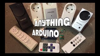 More info about the 433MHz band and newer self learning sockets [Anything Arduino] (ep 25 1/2)