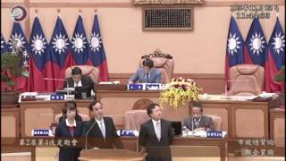 沈發惠質詢朱立倫爭取八連活動中心