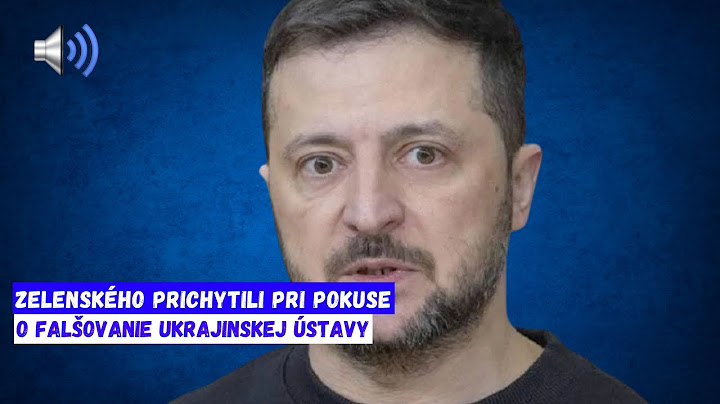 Zelenského prichytili pri pokuse o falšovanie ukrajinskej ústavy