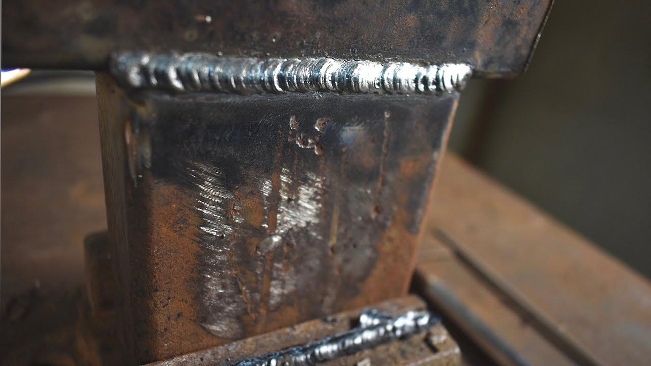 เชื่อมเหล็กกล่องห่างธรรมชาติท่าขนานนอน (stick welding square tube steel