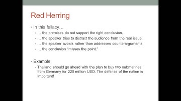 Logical Fallacies -- Part II