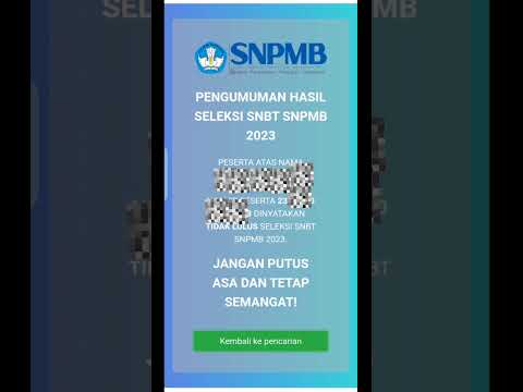 Cara Cek Hasil