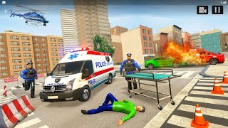 911 Emergency Police Ambulance Rescue Games 911 Ambulance Emergency Rescue Simulator|| screenshot 2