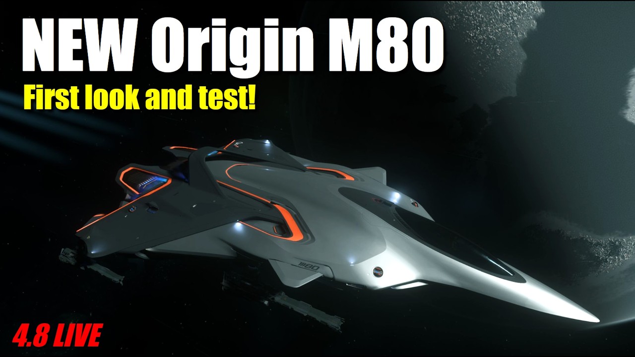 The NEW Origin M80 is FAST, DEADLY, and BEAUTIFUL - Star Citizen 4.8 ...