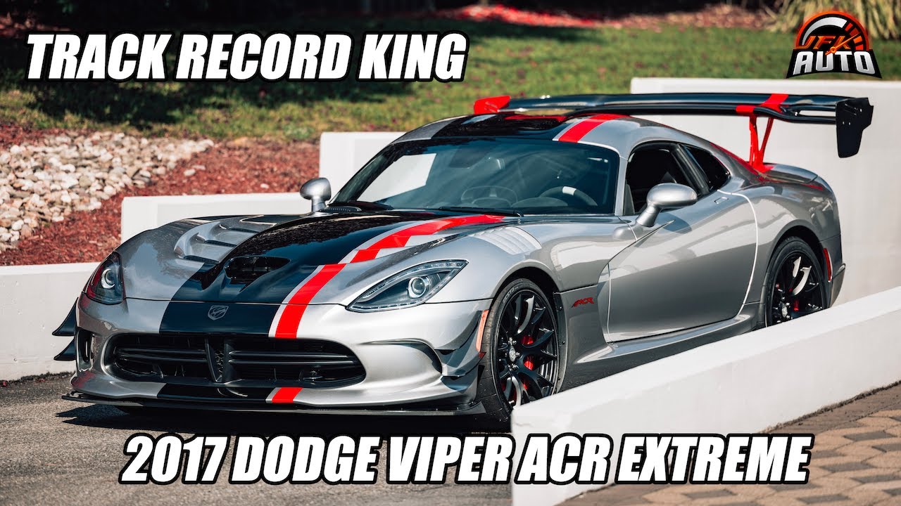 Cinematic 4K 2017 Dodge Viper ACR Extreme