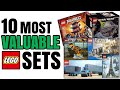 THE 10 MOST VALUABLE LEGO SETS! (1949-2021)