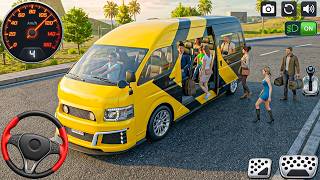 Realistic City Van Driving 3D: Multi passengers station pick drop van simulation - android gameplay screenshot 5
