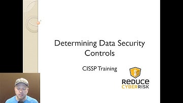 Domain 2 - Determining Data Security Controls