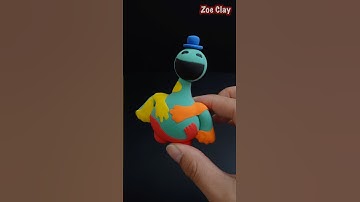 I made Doey the Doughman from Poppy Playtime 4 #poppyplaytime #diy  #Doey the Doughman  #clay #art
