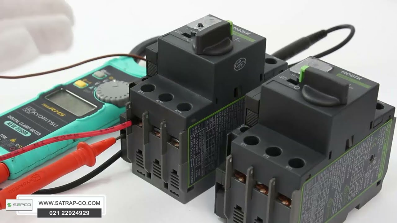 تست کنتاکت کمکی و خطا کلید حرارتی نوآرک