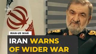Iran warns of full-scale offensive after seventh night of US air strikes