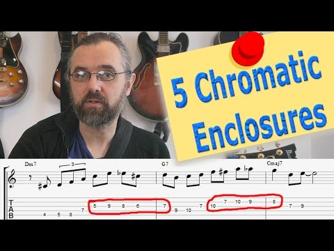 chromatic-approach---5-jazz-guitar-licks-with-chromatic-notes---guitar-lesson