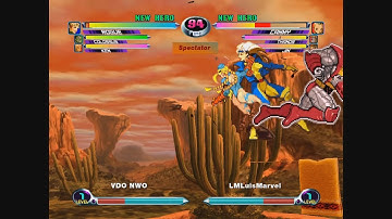 MvC2: LuisMarvel - Cammy 2x Throw 92% Sequence