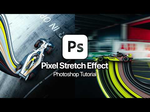 How to Create this Pixel Stretch Effect in Photoshop