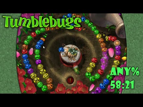 Tumblebugs Any Speedrun In 58 21 51 RTA World Record 4 28 2025