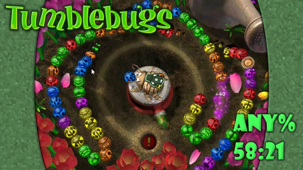 Tumblebugs any% Speedrun in 58:21.51 RTA (World Record 4/28/2025)