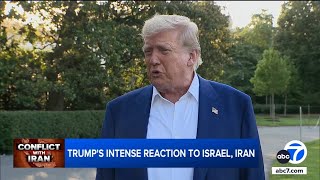 Trump vents frustrations as ceasefire between Israel, Iran appears to hold