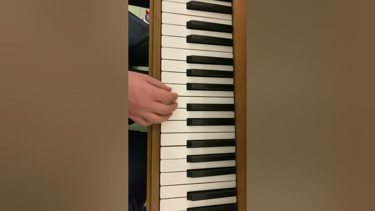 Erika on Piano