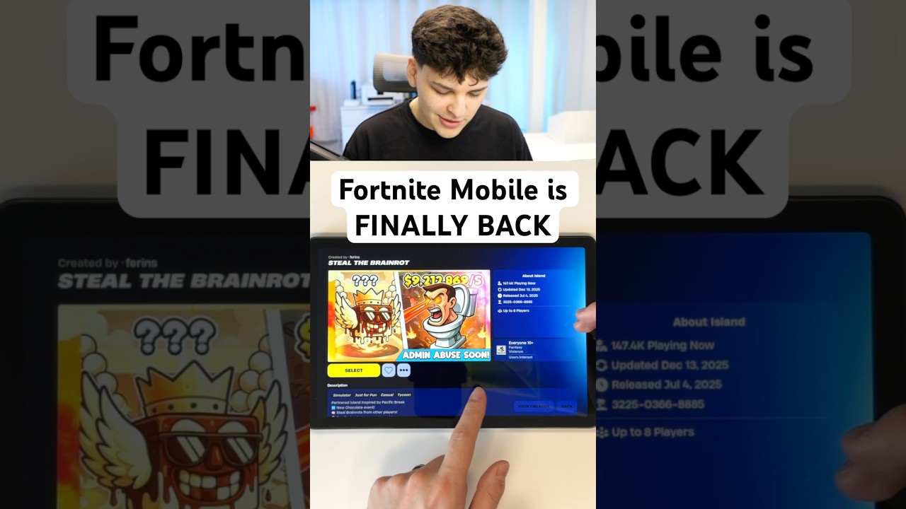 Fortnite is BACK on the Google Play Store in the US!