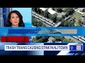 NJ residents deal with foul odor from stationary train cars