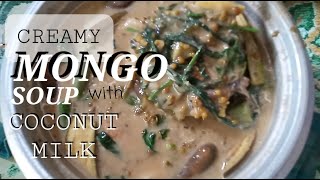 HOW TO MAKE CREAMY MONGO SOUP WITH COCONUT MILK