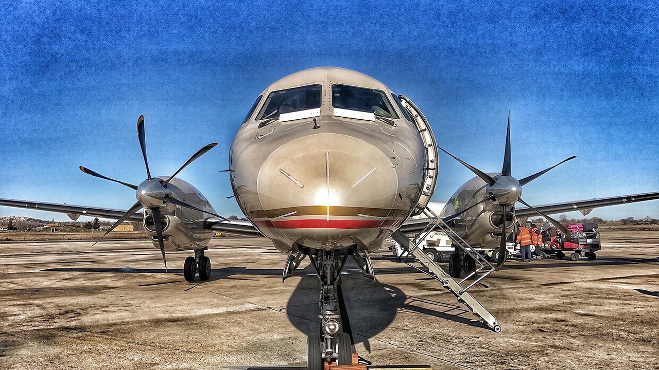 Etihad Regional | Saab 2000 | FCO-AOI |