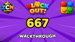 Block Out Level 667 Walkthrough | Full Solution