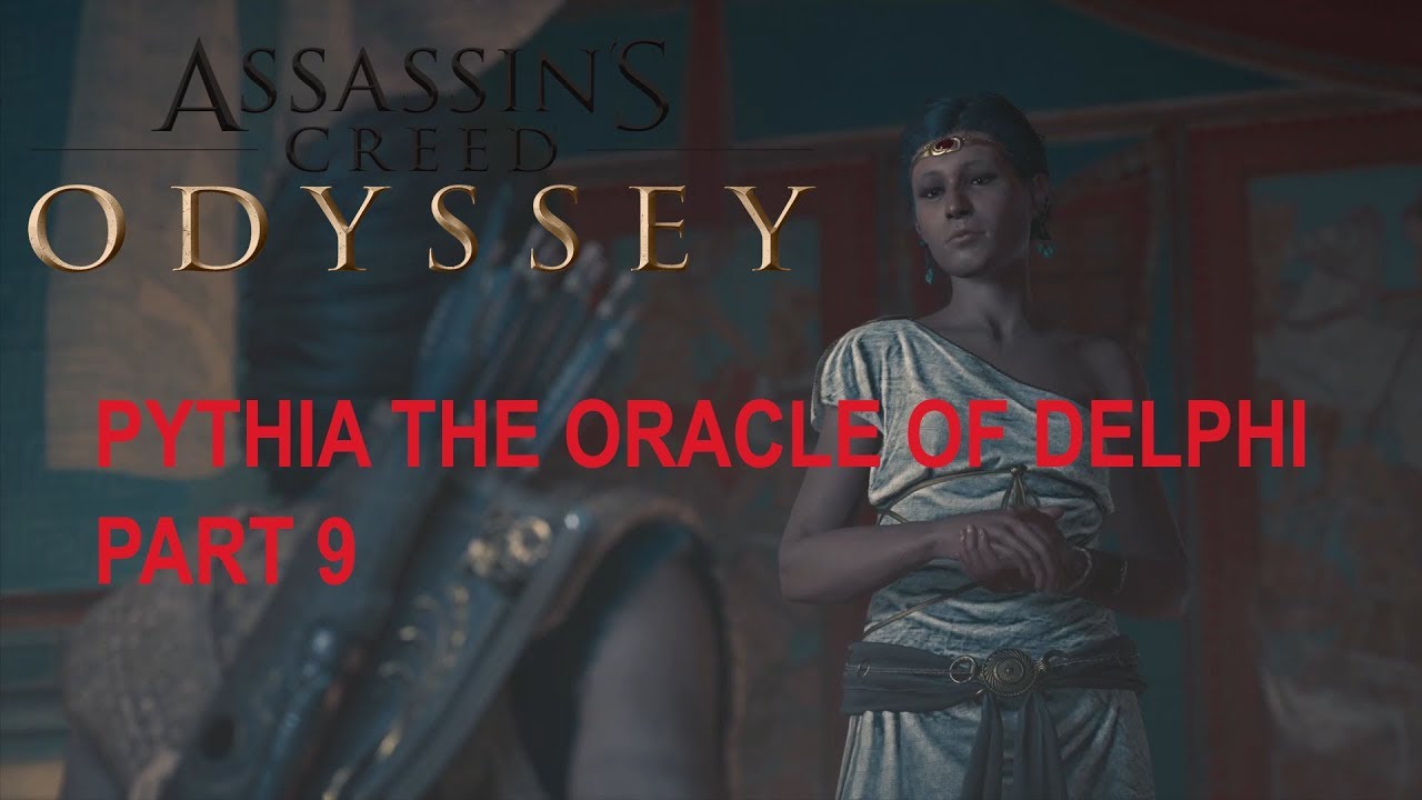 Kassandra Meets Pythia The Oracle Of Delphi Assassin S Creed Odyssey