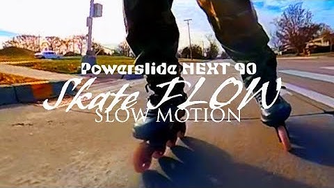 Powerslide NEXT 90 Slow-Motion Skate FLOW