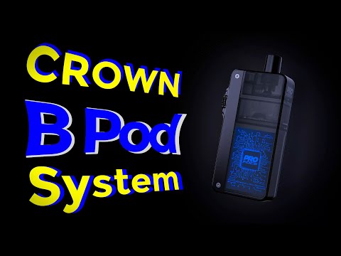 UWELL CROWN B POD SYSTEM KIT - Pod Kit - USB C- 1150 mah Video
