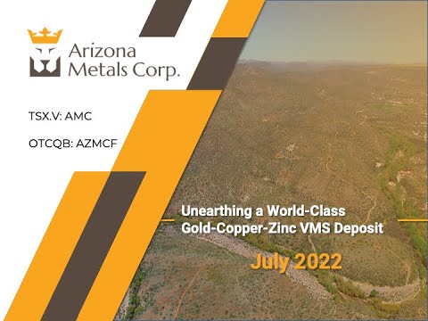 Virtual Investor Conferences:  Arizona Metals Corp. (OTCQX: AZMCF | TSX-V: AMC)