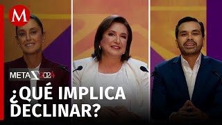 ¿Es posible que candidatos presidenciales declinen de último momento?: Miguel Eraña