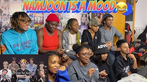 Africans react to Namjoon being fluent in sarcasm & passive aggressiveness