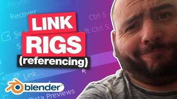 Reference or Link Rigs [BLENDER 2.8 for ANIMATORS]