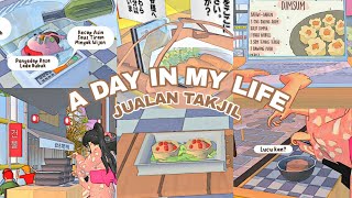 A Day In My Life Jualan Takjil 🍑 'Vlog Special Ramadhan' || SAKURA SCHOOL SIMULATOR