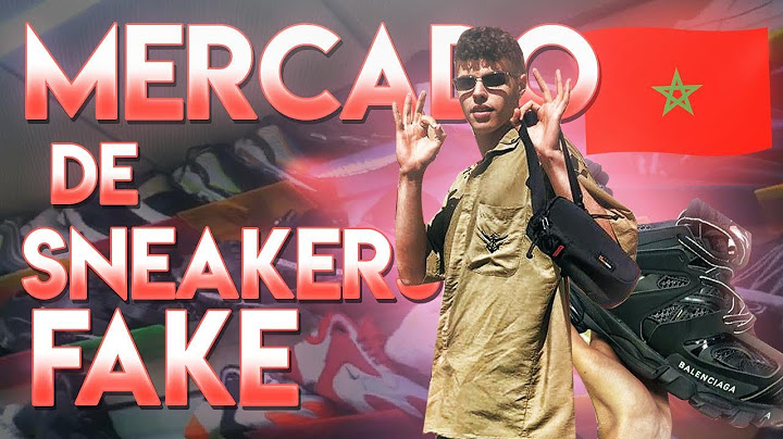 EL MERCADO FAKE DE SNEAKERS & ROPA DE LUJO EN MARRAKECH( BALENCIAGA,OFF-WHITE,LV)
