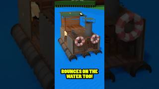 Roblox Build a Boat for Treasure Realistic Jungle Boat, bounces on Water! #babft #roblox