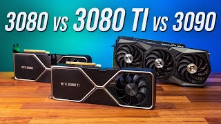 RTX 3080 vs 3090 vs 3080 ti || ايهم افضل