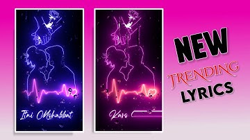 instagram trending glow text lyrics editing | rain drop status editing- video editing