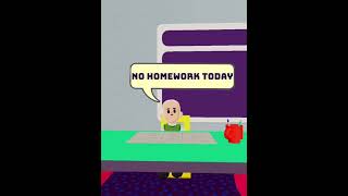 When Teacher Says No Homework Today