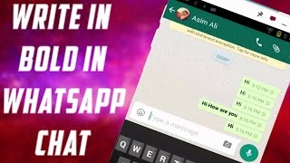 How To Write in Bold in WhatsApp Chat screenshot 4