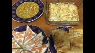 Четыре блюда из брюшек СЕМГИ. Уха, пирог, запеченная с картошкой и слабосоленая семга. Четыре блюда из брюшек СЕМГИ. Уха, пирог, запеченная с картошкой и слабосоленая семга.