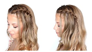 DIY Waterfall Braids | Step by Step Tutorial