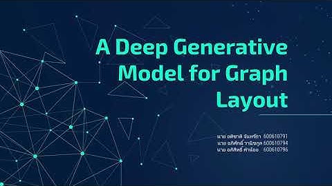 A Deep Generative Model for Graph Layout