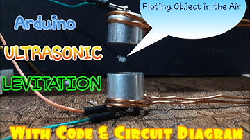 ARDUINO ULTRASONIC LEVITATION | DIY Ultrasonic lavitation with Arduino | ARDUINO HC-SRO4 SENSER