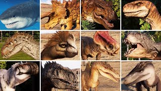 ALL 122 DINOSAURS - Jurassic World Evolution 2