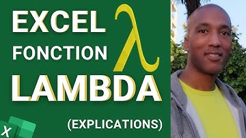 Excel Fonction Lambda (introduction) - Nouvelle Fonction Excel