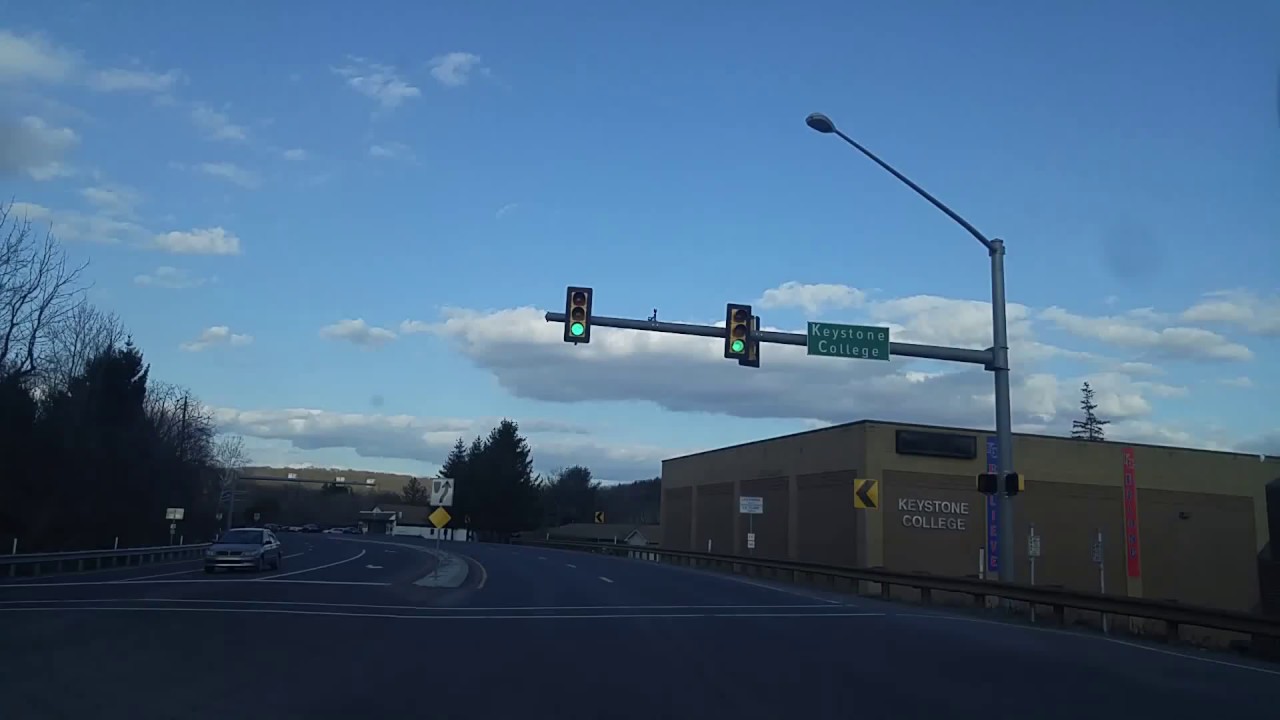 Driving from Factoryville to Clarks Summit,Pennsylvania YouTube