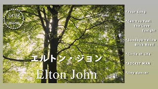 【エルトンジョン】木漏れ日の中でElton Johnピアノメドレー【作業用BGM,癒し】Elton John relaxing piano cover